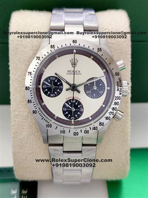 rolex daytona paul newman clone|Rolex daytona Paul Newman model.